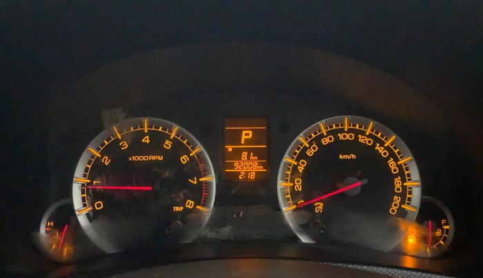 2016 Maruti Swift Dzire VXI AT, Petrol, Automatic, 92,121 km, Odometer Image