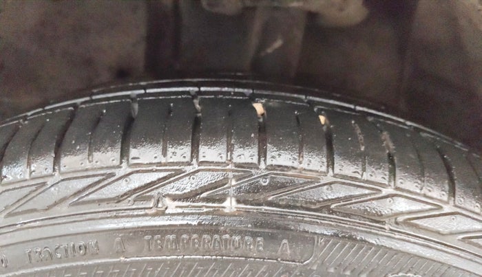 2021 Tata NEXON XZA PLUS (O) PETROL, Petrol, Automatic, 46,824 km, Left Front Tyre Tread