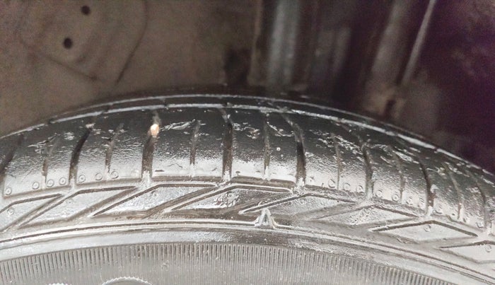 2021 Tata NEXON XZA PLUS (O) PETROL, Petrol, Automatic, 46,824 km, Left Rear Tyre Tread