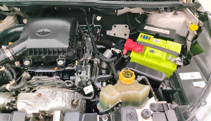 2021 Tata NEXON XZA PLUS (O) PETROL, Petrol, Automatic, 46,824 km, Engine View - Left