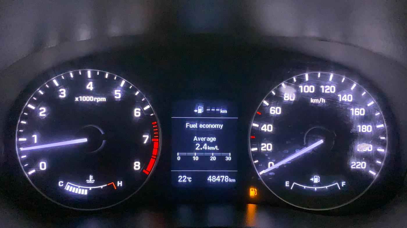 2019 Hyundai Creta SX (O) EXECUTIVE 1.6 PETROL, Petrol, Manual, 48,476 km, Odometer Image