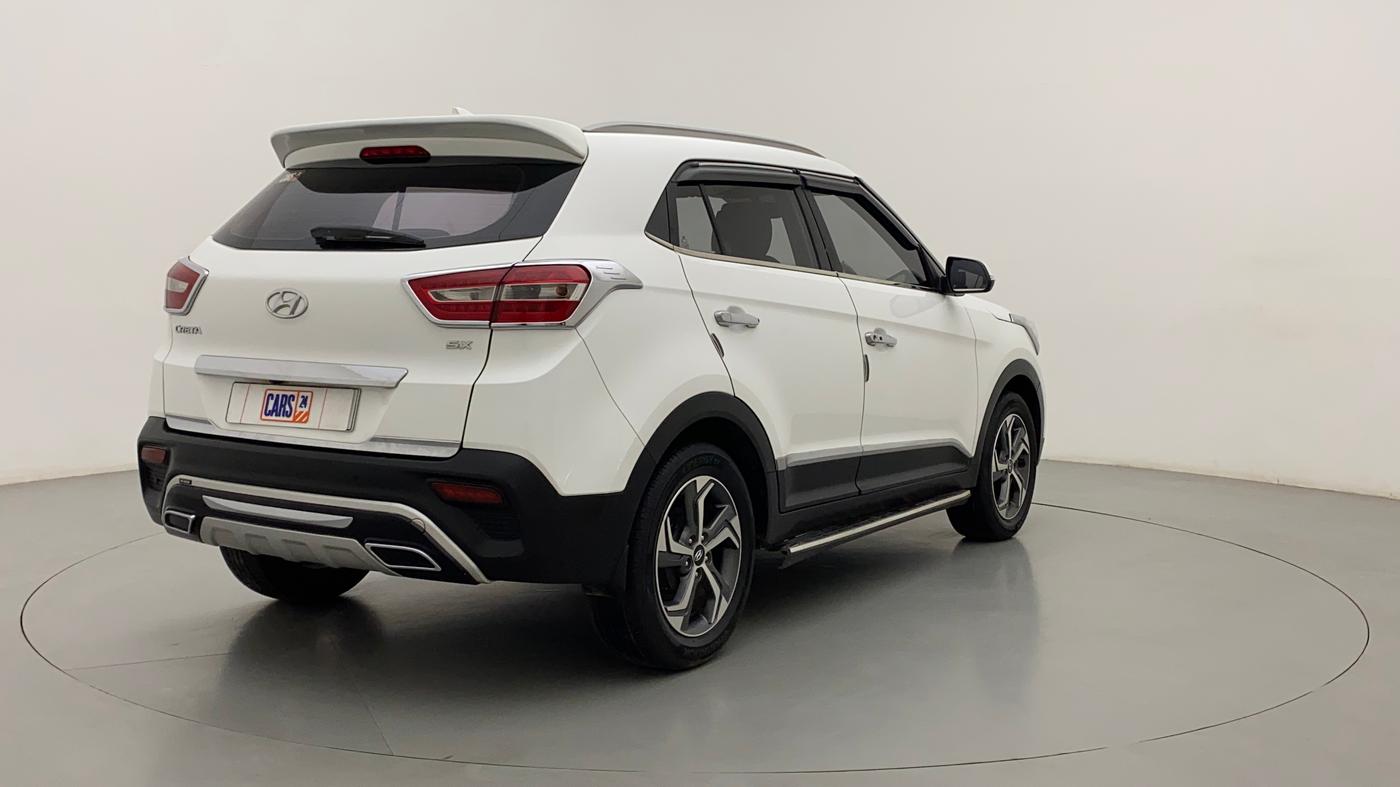 2019 Hyundai Creta SX (O) EXECUTIVE 1.6 PETROL, Petrol, Manual, 48,476 km, Right Back Diagonal