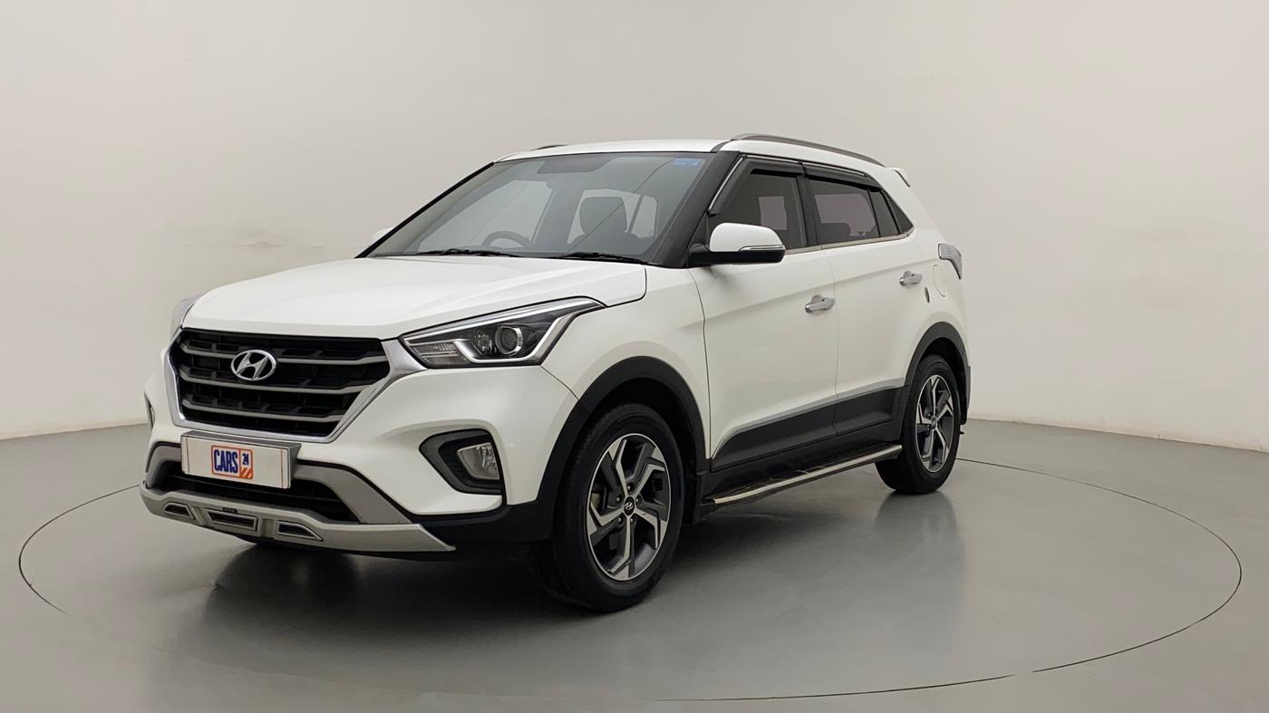 2019 Hyundai Creta SX (O) EXECUTIVE 1.6 PETROL, Petrol, Manual, 48,476 km, Left Front Diagonal