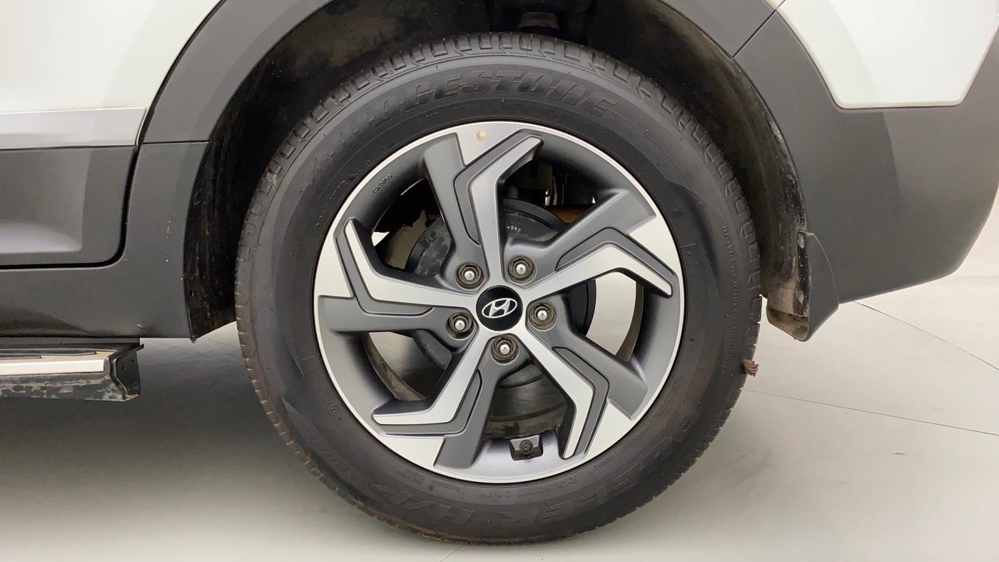 2019 Hyundai Creta SX (O) EXECUTIVE 1.6 PETROL, Petrol, Manual, 48,476 km, Left Rear Wheel