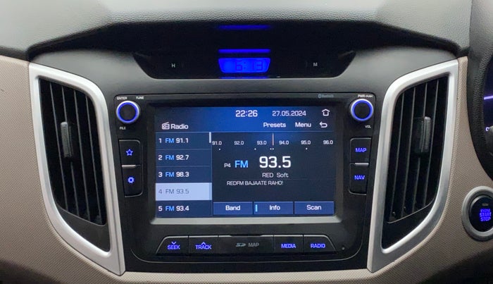 2019 Hyundai Creta SX (O) EXECUTIVE 1.6 PETROL, Petrol, Manual, 48,476 km, Infotainment System