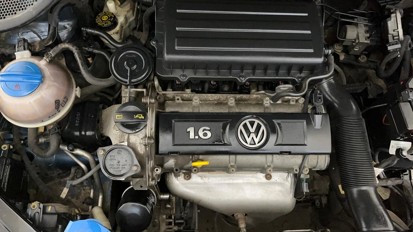 2017 Volkswagen Vento COMFORTLINE 1.6, Petrol, Manual, 75,158 km, Engine View - Right