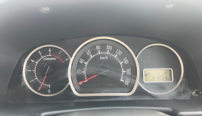 2013 Maruti Alto K10 VXI, Petrol, Manual, 41,838 km, Odometer Image