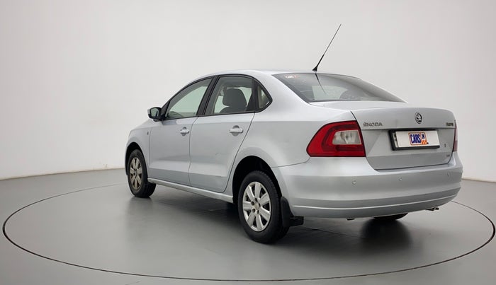 2013 Skoda Rapid AMBITION 1.6 TDI CR MT, Diesel, Manual, 77,104 km, Left Back Diagonal