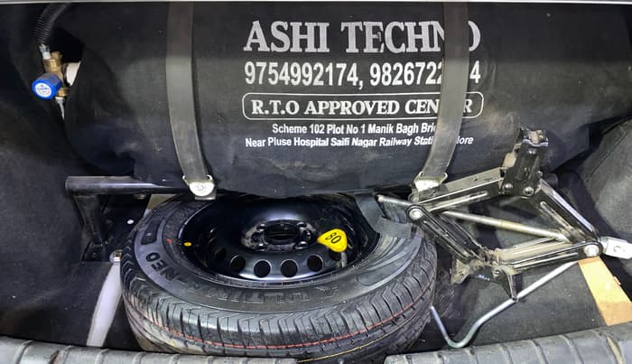 2022 Tata TIGOR XZ PETROL, CNG, Manual, 45,644 km, Boot Inside
