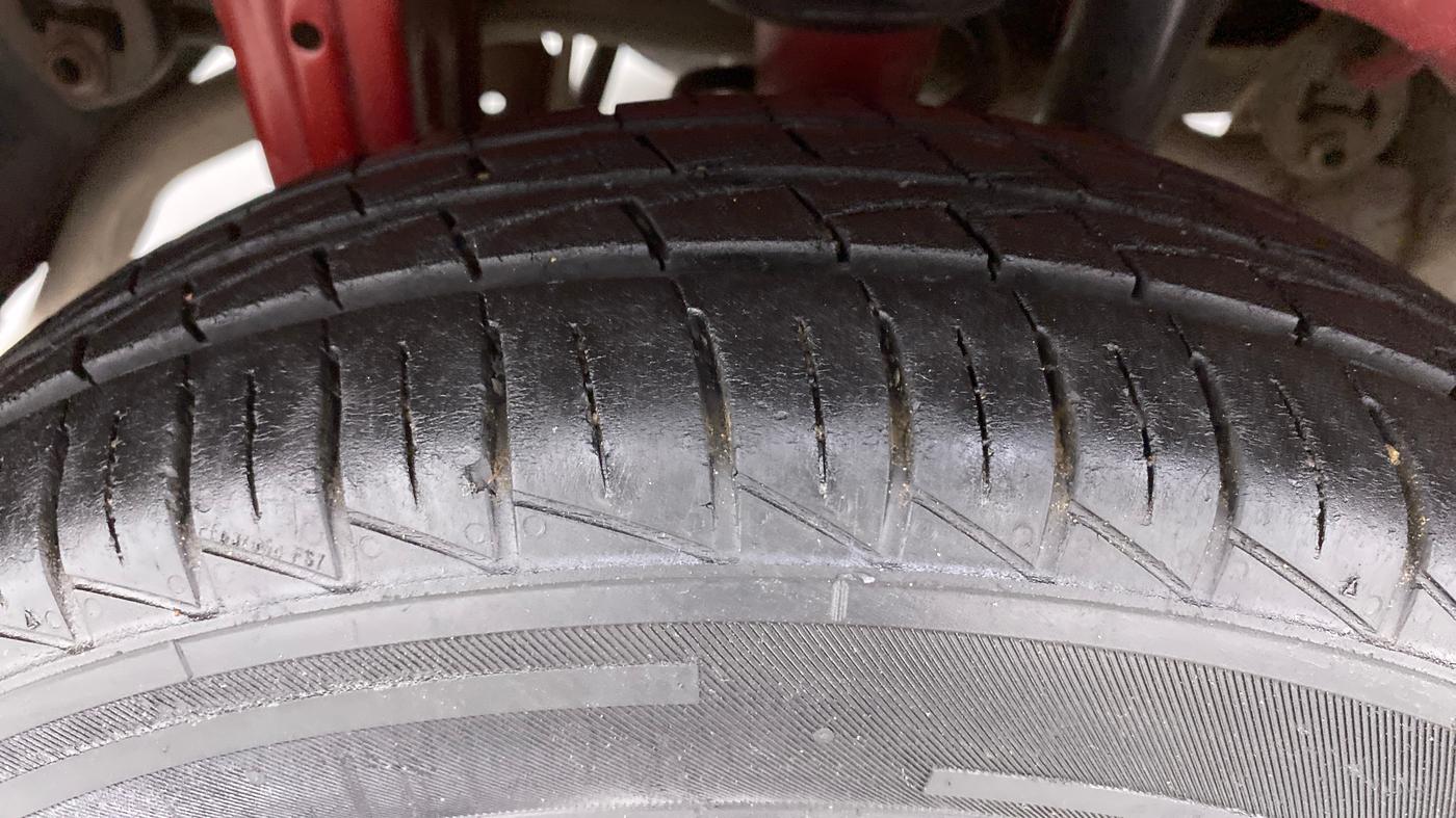 2019 Maruti Alto VXI, Petrol, Manual, 16,903 km, Right Rear Tyre Tread