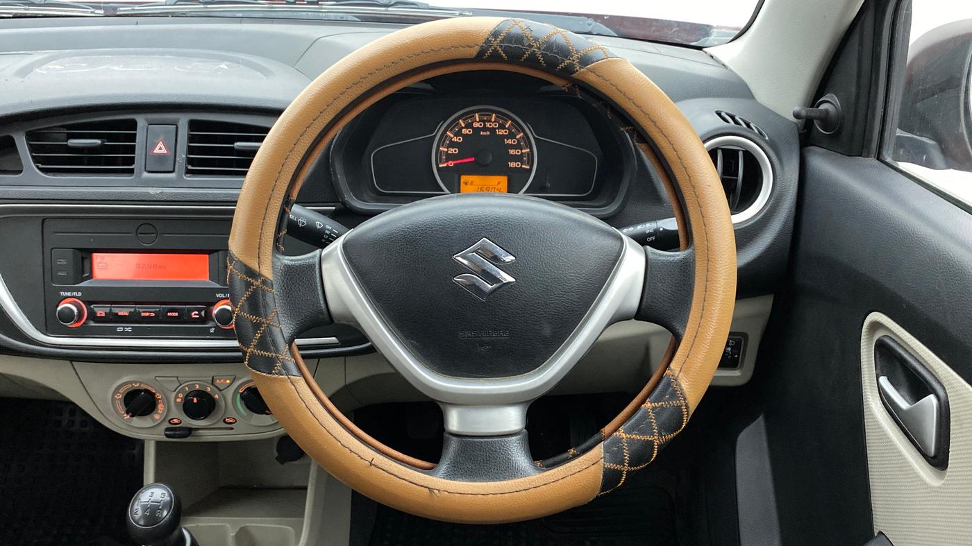 2019 Maruti Alto VXI, Petrol, Manual, 16,903 km, Steering Wheel Close Up