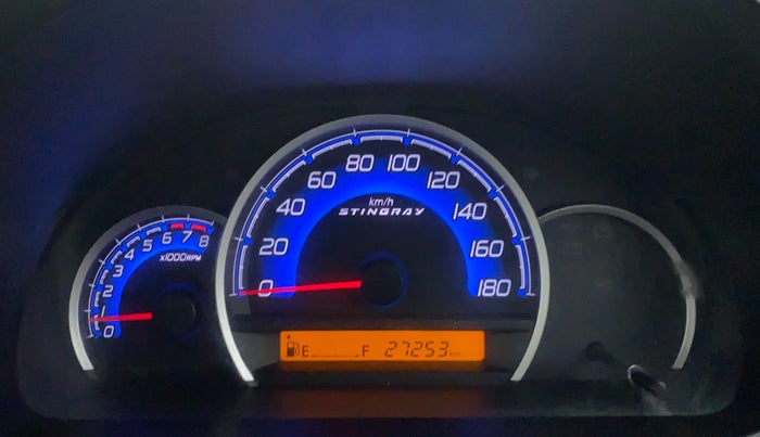 2016 Maruti Wagon R Stingray VXI OPT, Petrol, Manual, 27,511 km, Odometer Image