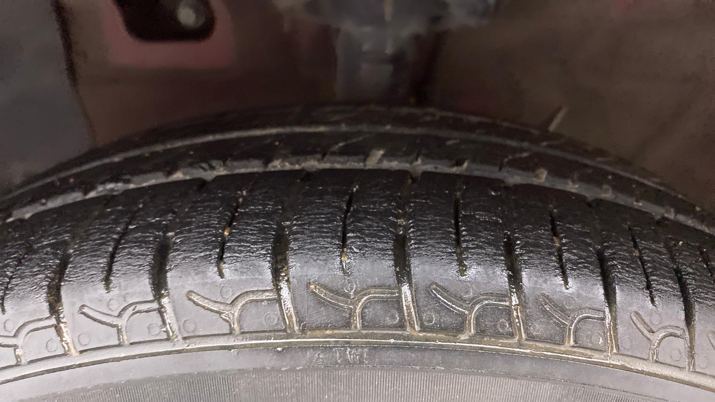2019 Hyundai NEW SANTRO SPORTZ AMT, Petrol, Automatic, 38,308 km, Left Front Tyre Tread