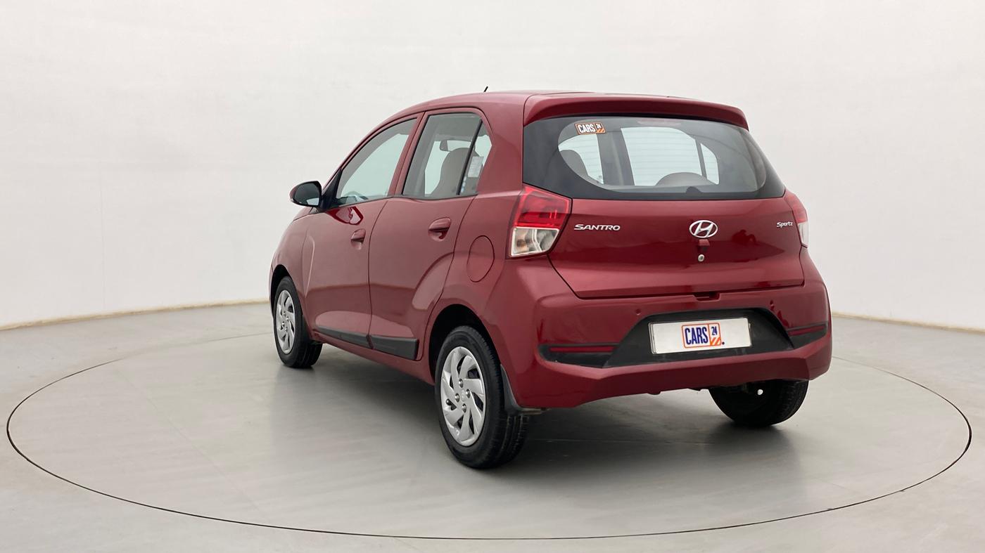 2019 Hyundai NEW SANTRO SPORTZ AMT, Petrol, Automatic, 38,308 km, Left Back Diagonal