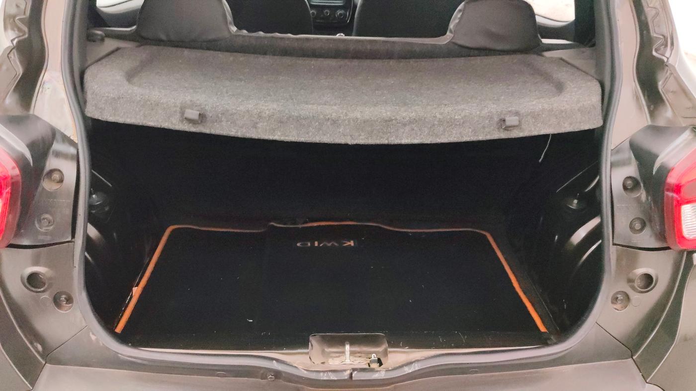 2019 Renault Kwid RXT 1.0 AMT (O), Petrol, Automatic, 33,755 km, Boot Inside