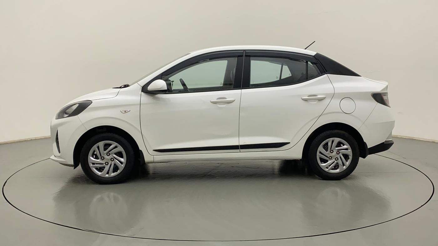 2021 Hyundai AURA S 1.2 CNG, CNG, Manual, 37,737 km, Left Side