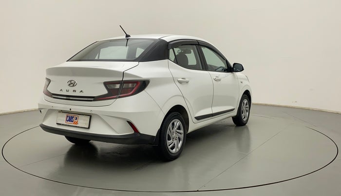 2021 Hyundai AURA S 1.2 CNG, CNG, Manual, 37,737 km, Right Back Diagonal