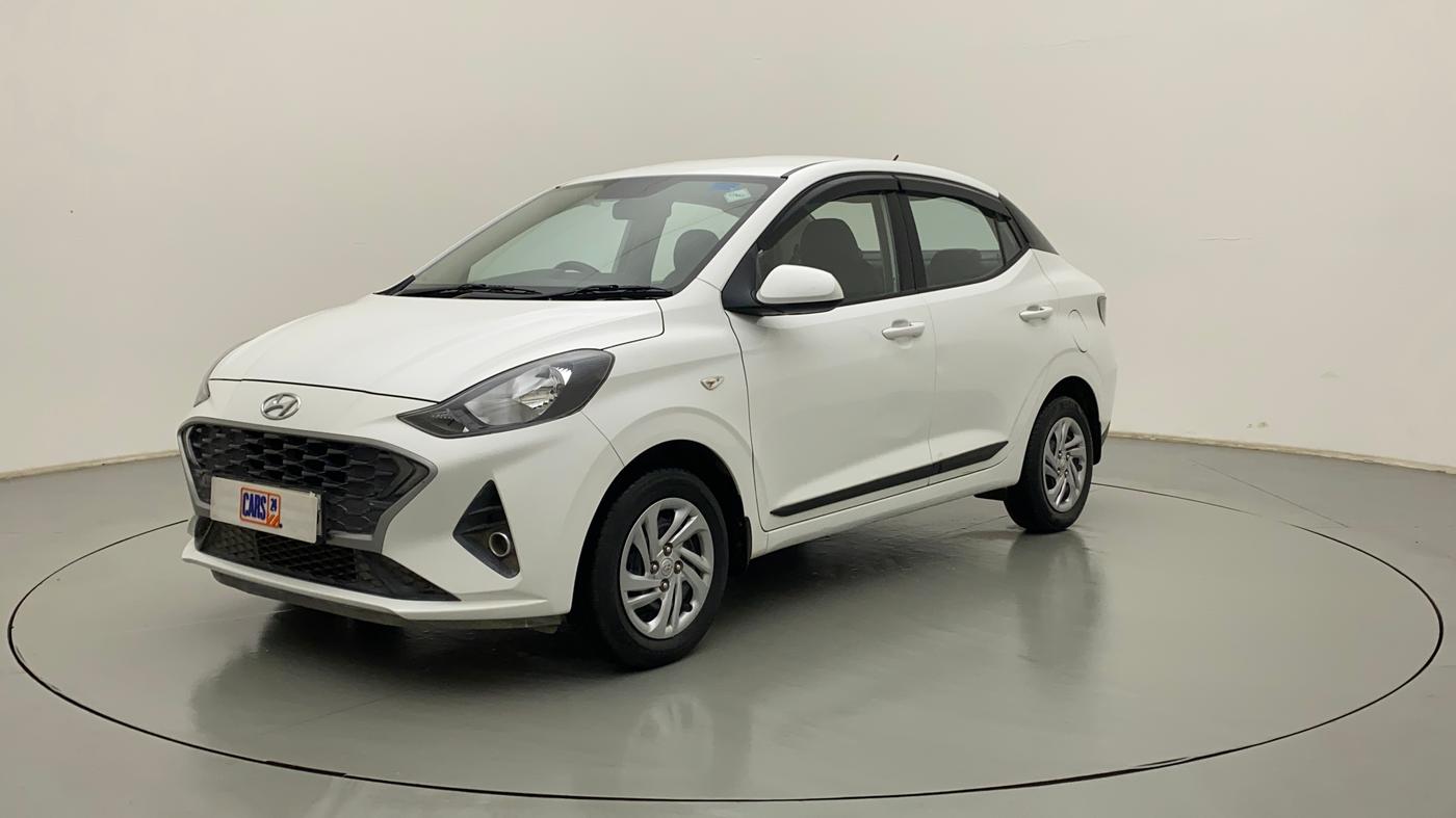 2021 Hyundai AURA S 1.2 CNG, CNG, Manual, 37,737 km, Left Front Diagonal