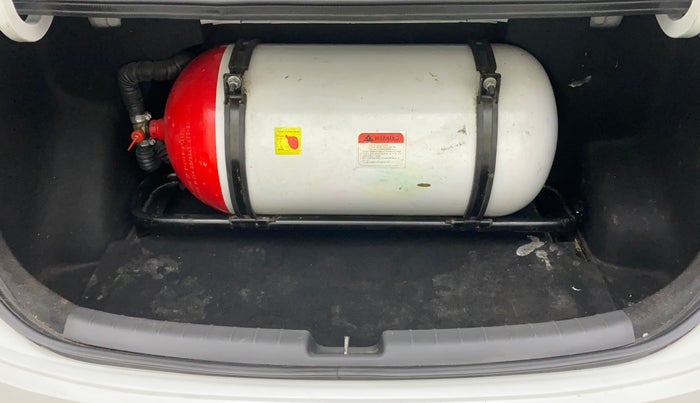 2021 Hyundai AURA S 1.2 CNG, CNG, Manual, 37,737 km, Boot Inside
