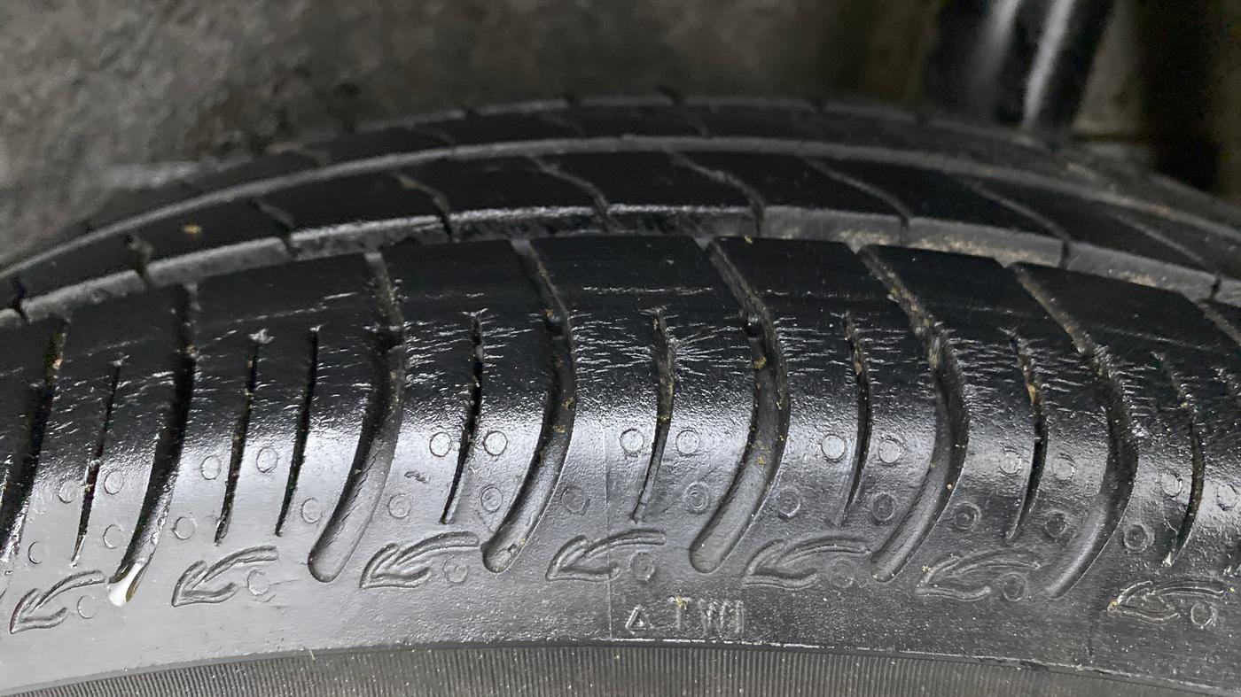 2021 Maruti S PRESSO VXI+, Petrol, Manual, 29,434 km, Left Rear Tyre Tread