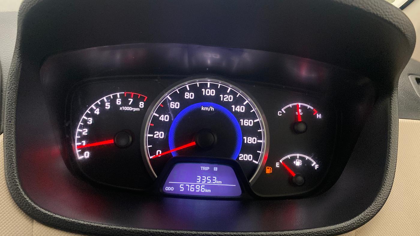 2016 Hyundai Grand i10 SPORTZ 1.2 KAPPA VTVT, Petrol, Manual, 57,655 km, Odometer Image