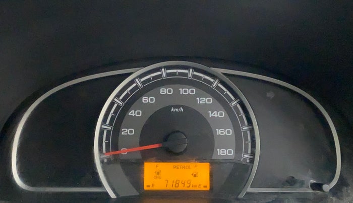 2017 Maruti Alto 800 LXI CNG, CNG, Manual, 72,370 km, Odometer Image
