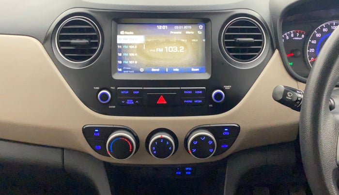 2017 Hyundai Grand i10 SPORTZ (O) 1.2 KAPPA VTVT, Petrol, Manual, 46,286 km, Air Conditioner