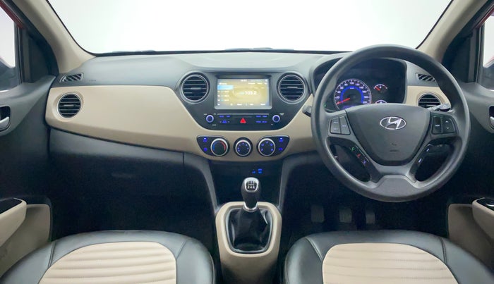 2017 Hyundai Grand i10 SPORTZ (O) 1.2 KAPPA VTVT, Petrol, Manual, 46,286 km, Dashboard