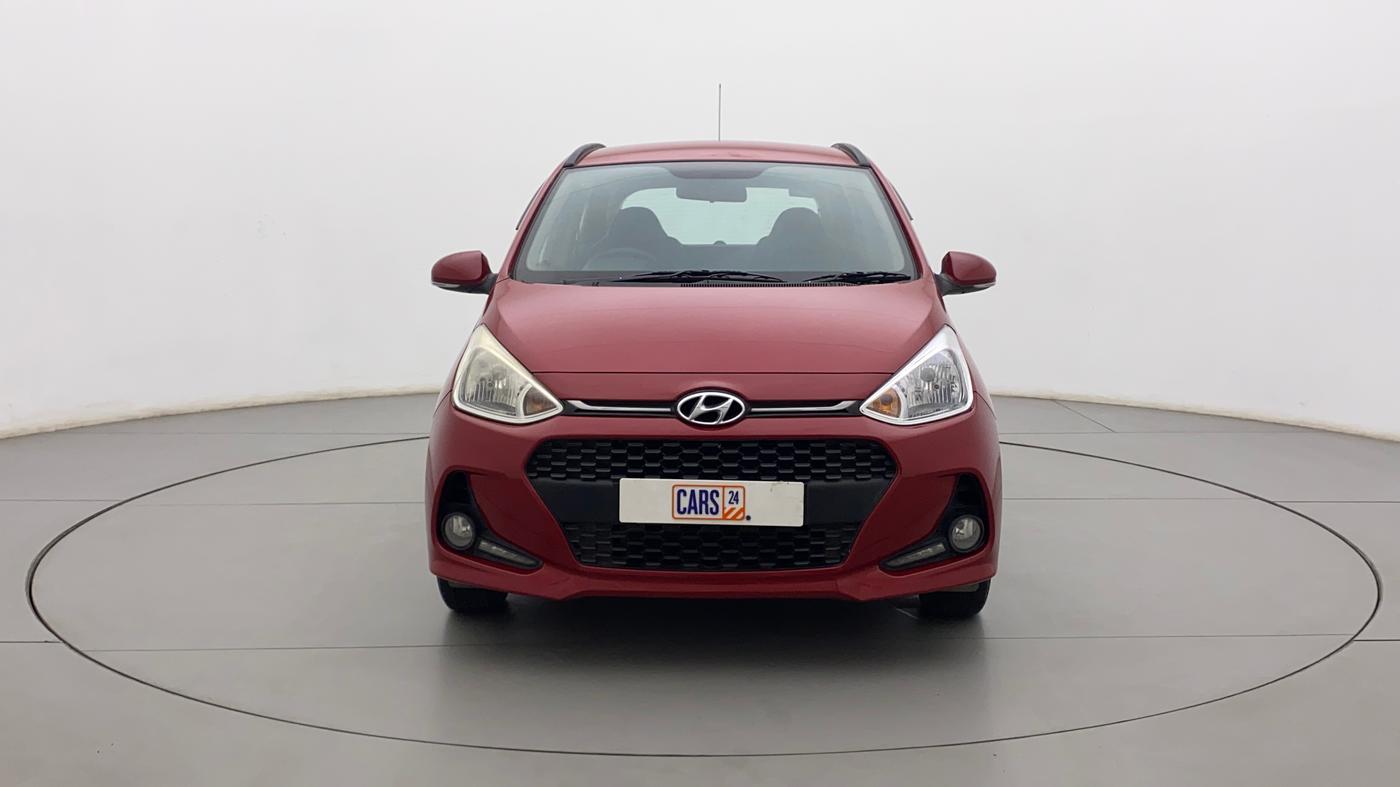 2017 Hyundai Grand i10 SPORTZ (O) 1.2 KAPPA VTVT, Petrol, Manual, 46,286 km, Front
