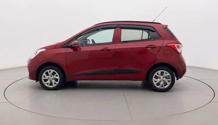2017 Hyundai Grand i10 SPORTZ (O) 1.2 KAPPA VTVT, Petrol, Manual, 46,286 km, Left Side