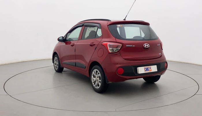 2017 Hyundai Grand i10 SPORTZ (O) 1.2 KAPPA VTVT, Petrol, Manual, 46,286 km, Left Back Diagonal