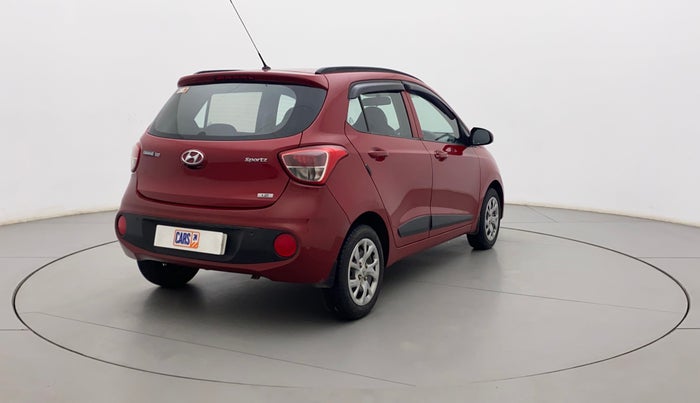 2017 Hyundai Grand i10 SPORTZ (O) 1.2 KAPPA VTVT, Petrol, Manual, 46,286 km, Right Back Diagonal
