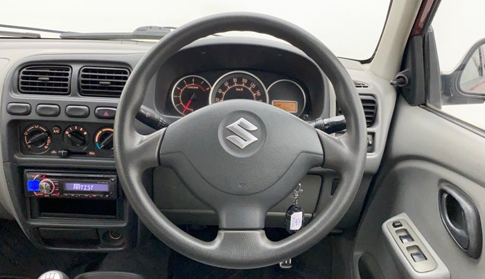 2011 Maruti Alto K10 VXI, Petrol, Manual, 69,606 km, Steering Wheel Close Up