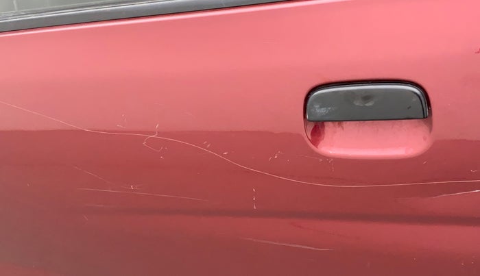 2011 Maruti Alto K10 VXI, Petrol, Manual, 69,606 km, Rear left door - Minor scratches