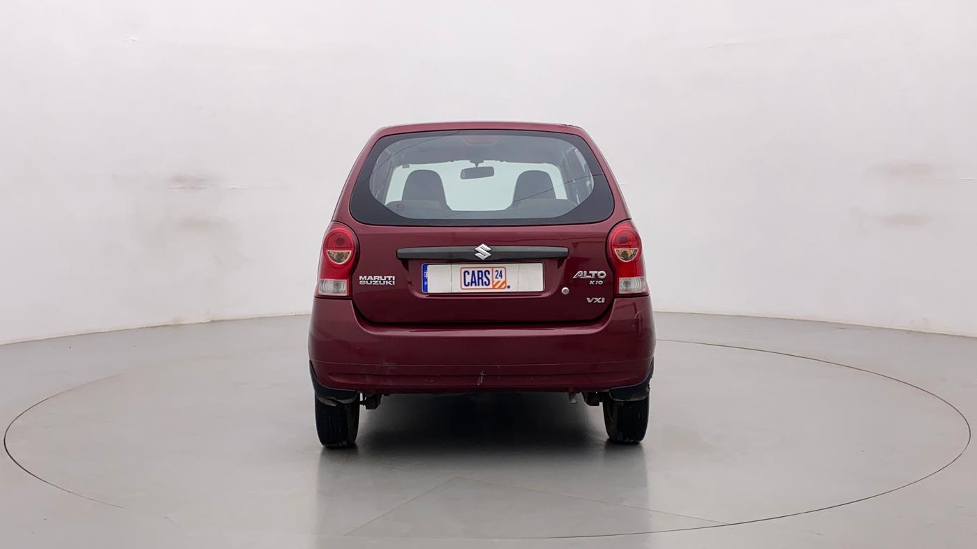 2011 Maruti Alto K10 VXI, Petrol, Manual, 69,606 km, Back/Rear