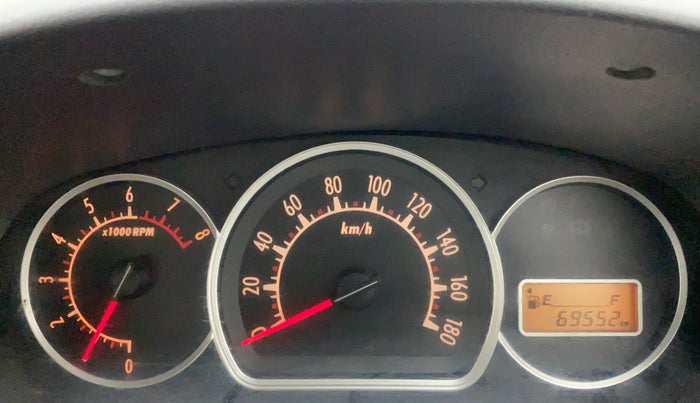 2011 Maruti Alto K10 VXI, Petrol, Manual, 69,606 km, Odometer Image