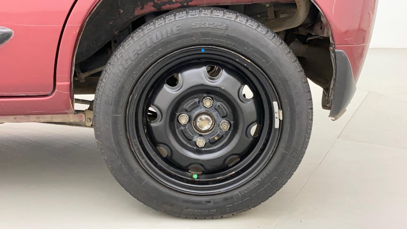 2011 Maruti Alto K10 VXI, Petrol, Manual, 69,606 km, Left Rear Wheel