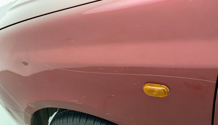 2011 Maruti Alto K10 VXI, Petrol, Manual, 69,606 km, Left fender - Minor scratches
