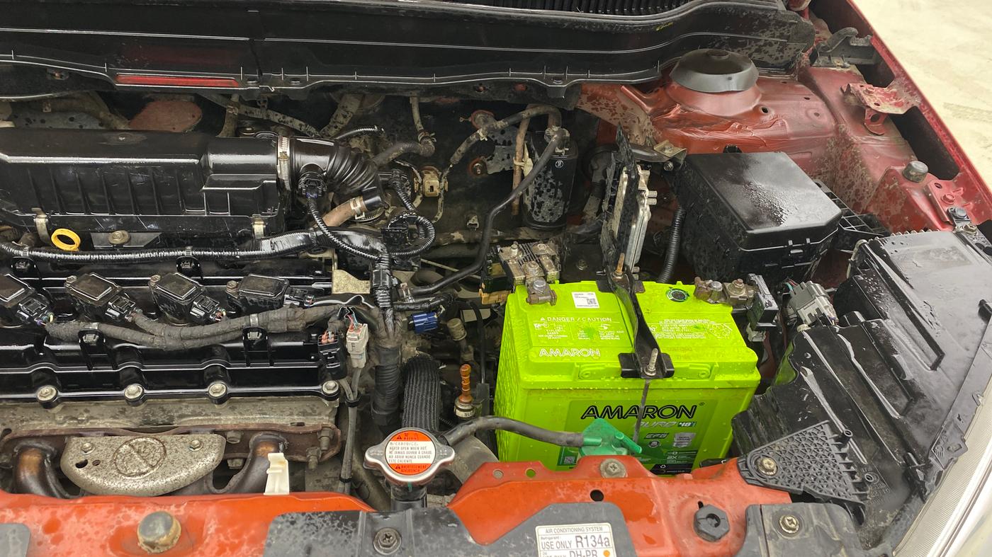 2020 Maruti Vitara Brezza VXI AT SHVS, Petrol, Automatic, 63,442 km, Engine View - Left