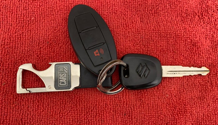 2017 Maruti Wagon R 1.0 LXI CNG, CNG, Manual, 89,038 km, Key Close Up