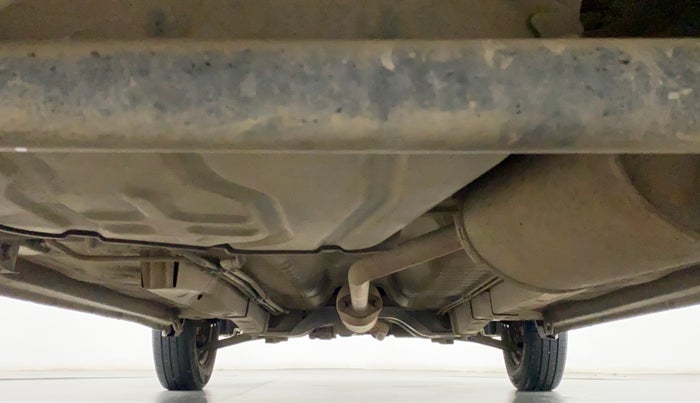2017 Maruti Wagon R 1.0 LXI CNG, CNG, Manual, 89,038 km, Rear Underbody
