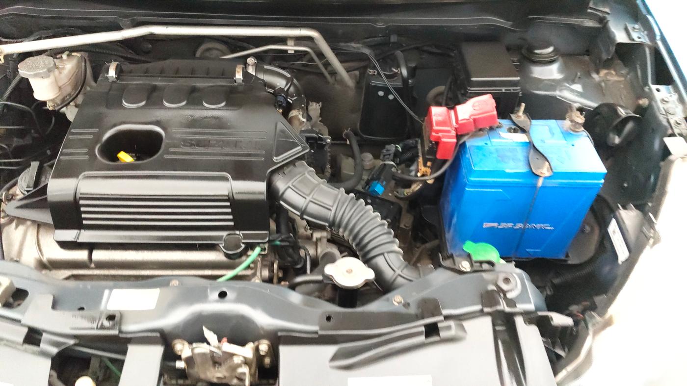 2014 Maruti Celerio VXI AMT, Petrol, Automatic, 56,724 km, Engine View - Left