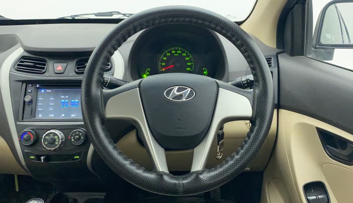 2017 Hyundai Eon ERA PLUS (O), Petrol, Manual, 23,479 km, Steering Wheel Close Up