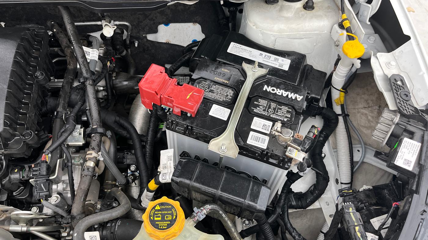 2025 Tata NEXON CREATIVE PLUS 1.2 REVOTRON 7 DCA, Petrol, Automatic, 7,784 km, Engine View - Left