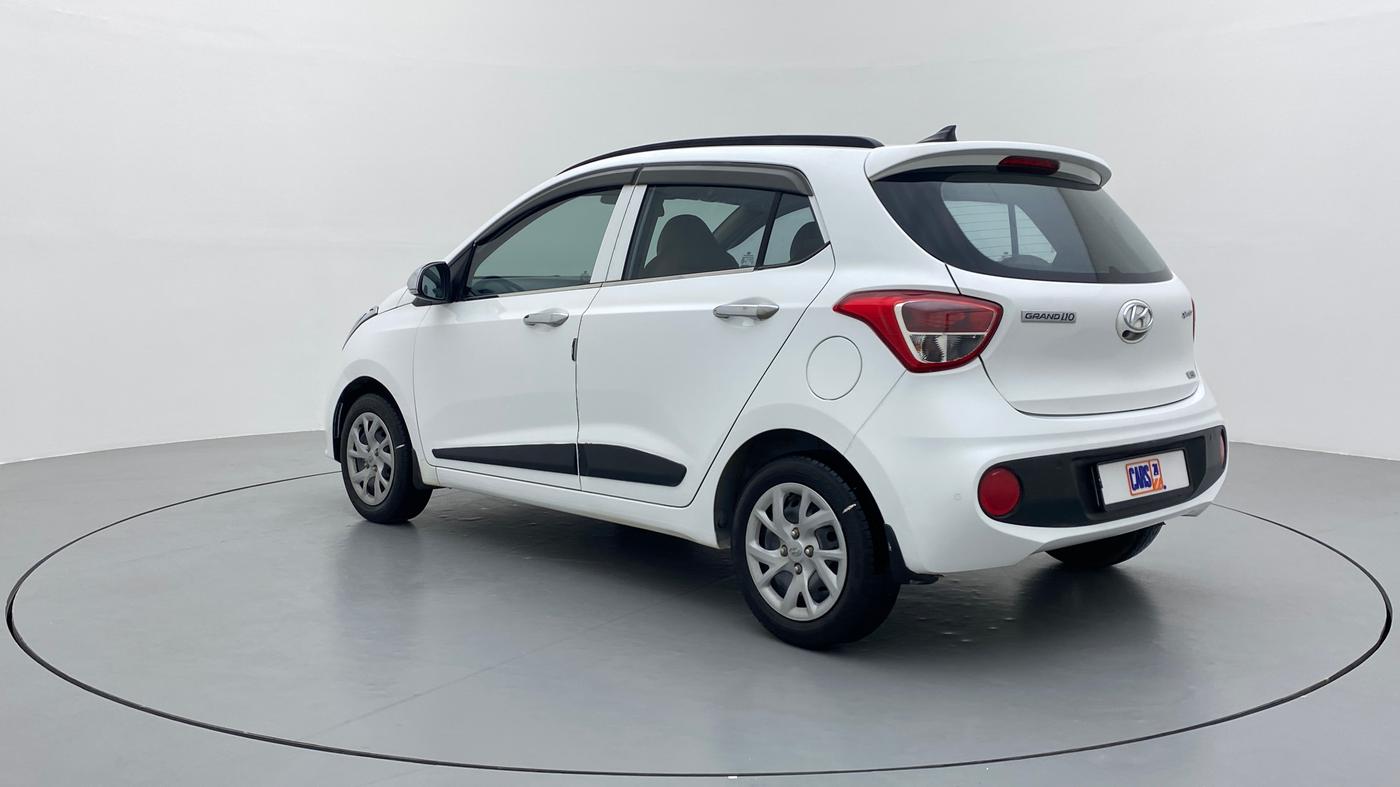 2019 Hyundai Grand i10 SPORTZ 1.2 KAPPA VTVT, Petrol, Manual, 24,748 km, Left Back Diagonal