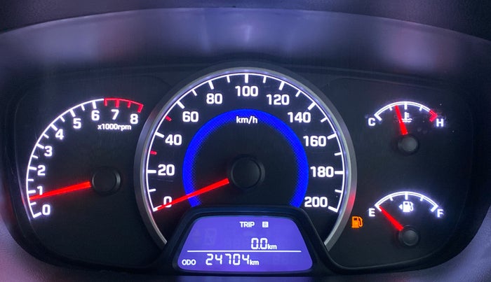 2019 Hyundai Grand i10 SPORTZ 1.2 KAPPA VTVT, Petrol, Manual, 24,748 km, Odometer Image