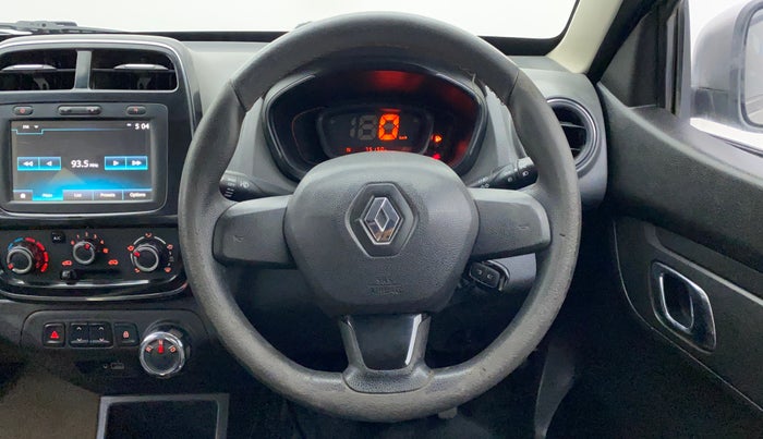 2018 Renault Kwid RXT 1.0 AMT (O), Petrol, Automatic, 75,150 km, Steering Wheel Close Up