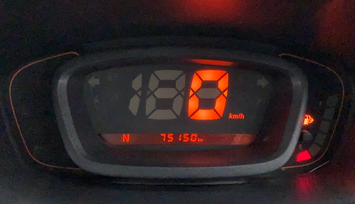 2018 Renault Kwid RXT 1.0 AMT (O), Petrol, Automatic, 75,150 km, Odometer Image