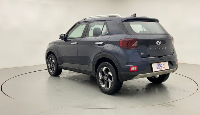 2020 Hyundai VENUE 1.0 TURBO GDI SX+ AT, Petrol, Automatic, 37,374 km, Left Back Diagonal (45- Degree) View