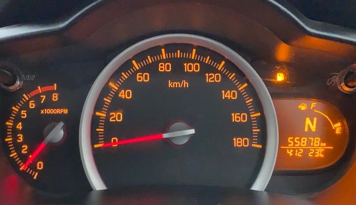 2015 Maruti Celerio VXI AMT, Petrol, Automatic, 55,878 km, Odometer Image